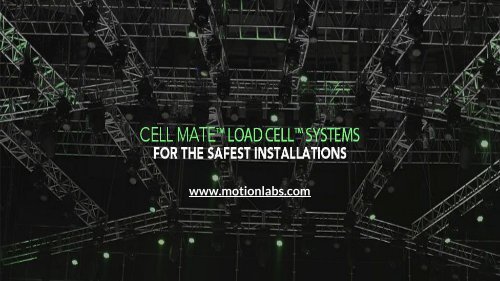 Cell Mate Load Cell Systems – Motion Labs