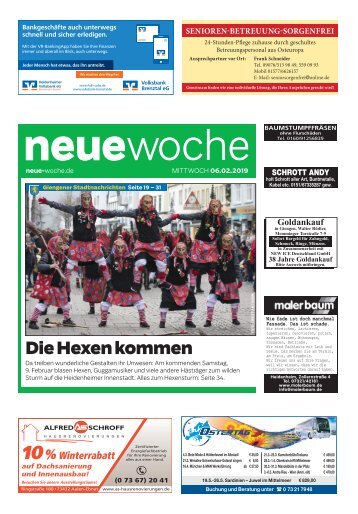 06.02.2019 NEUE WOCHE