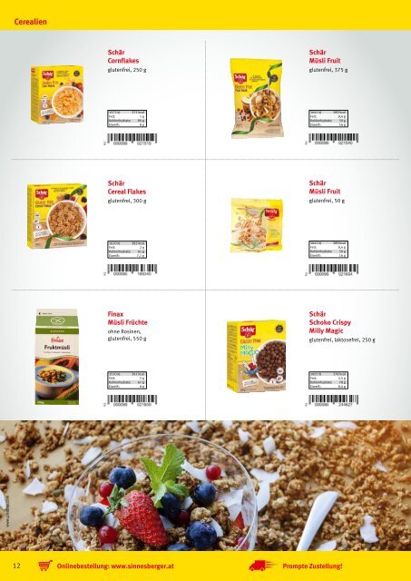 Glutenfrei Katalog 2019