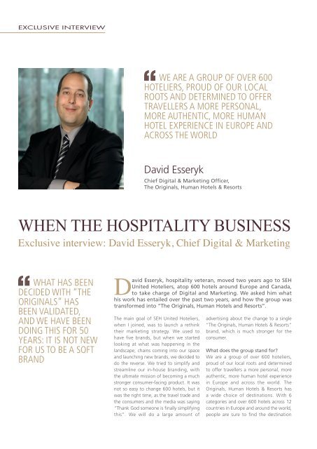 Hotel & Tourism SMARTreport #41