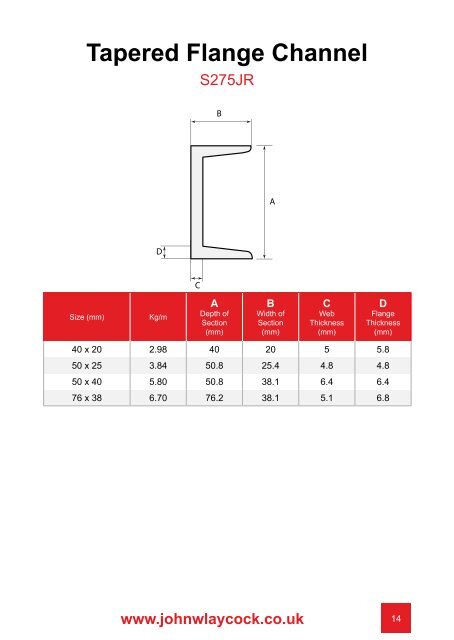 John W Laycock Product & Service Guide 2019