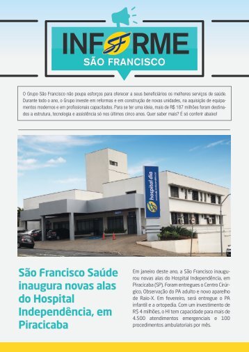 Informe São Francisco