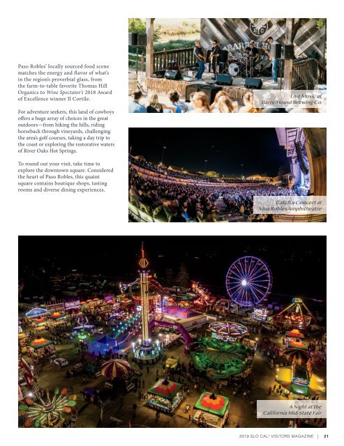 SLO CAL Visitors Magazine 2019