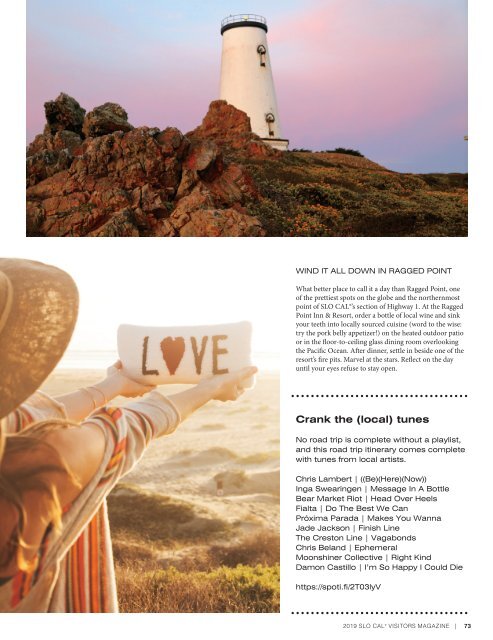 SLO CAL Visitors Magazine 2019