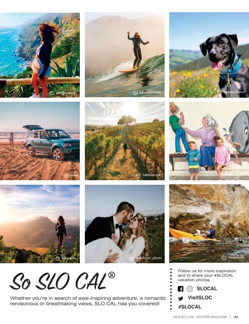 SLO CAL Visitors Magazine 2019