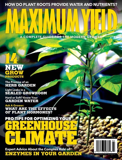 Maximum Yield Modern Growing | Vol 21. Issue 02 2019