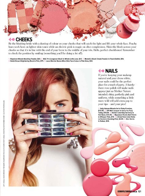 Cosmopolitan Bride Magazine Australia - Summer 2014-2015
