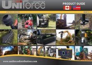 UNIFORCE AUGER TORQUE KINSHOFER PRODUCT GUIDE