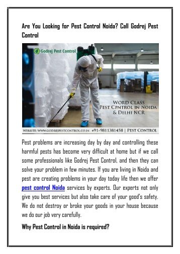 Are You Looking for Pest Control Noida-converted