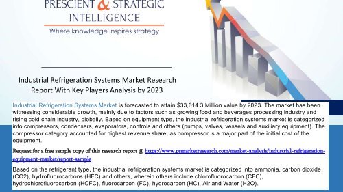 Industrial Refrigeration Systems Market 