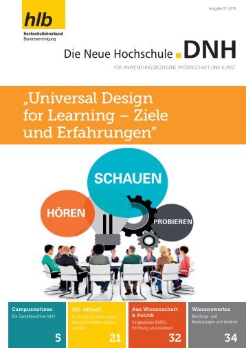Die Neue Hochschule Heft 1/2019