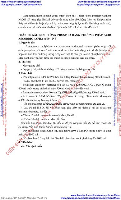 TCVN HƯỚNG DẪN LẤY MẪU VÀ BẢO QUẢN MẪU PHÂN TÍCH CÁC CHỈ TIÊU NƯỚC