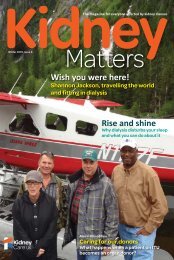 Kidney Matters - Issue 4, Winter 2019