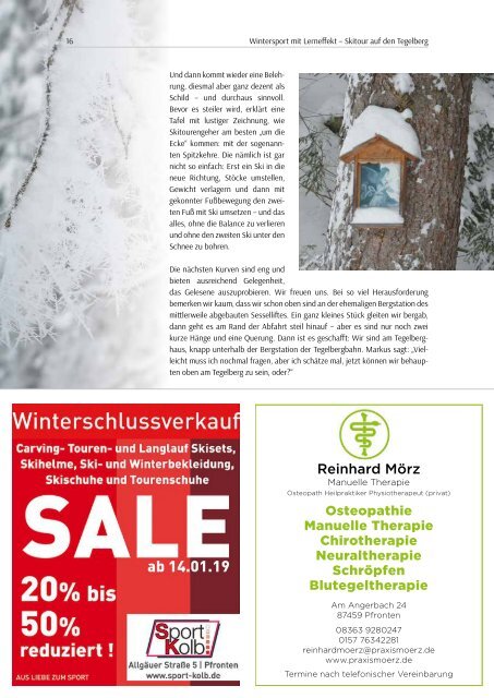 Griaß di' Magazin Februar / März 2019