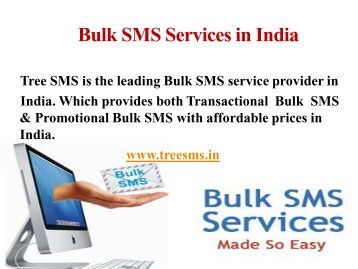 Bulk SMS Service Provider in India 