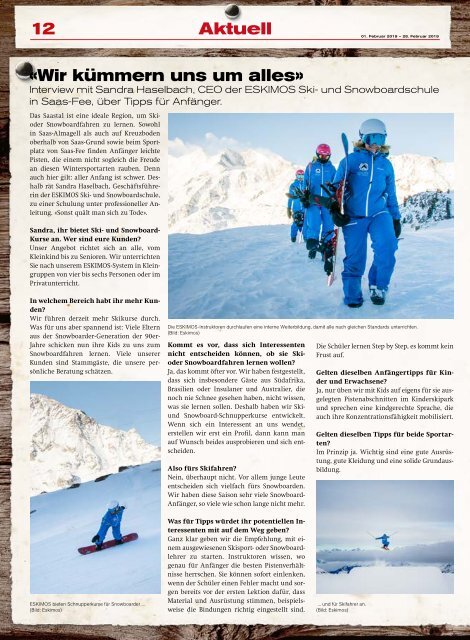 Allalin News Nr. 1/2019