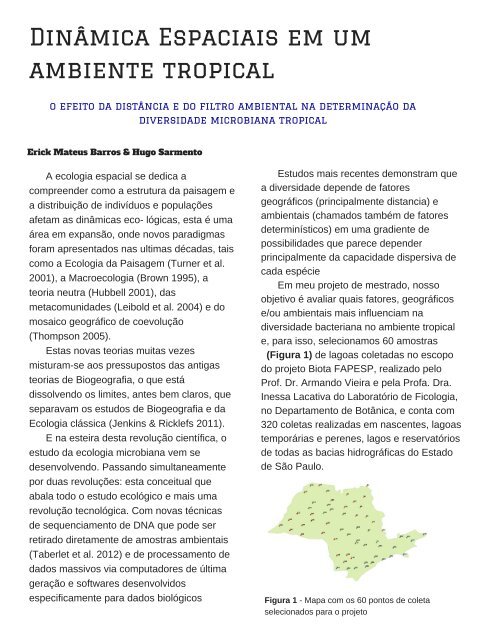 Revista Biosfera - 1ª Edição