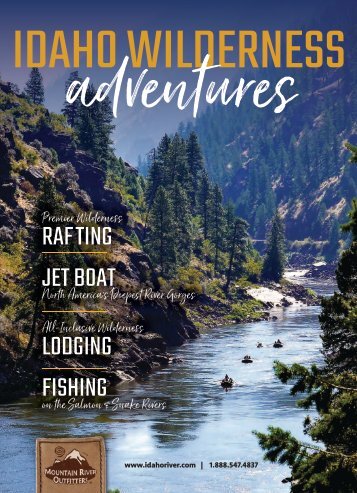 MRO | Idaho Wilderness Adventures - Rafting - Jet Boat Tours - Lodging