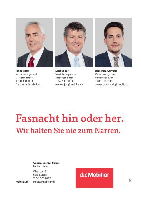 Umzugsprogramm Fasnachtsumzug Neudorf 2019