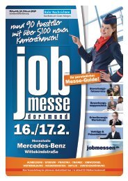 Der Messe-Guide zur 11. jobmesse dortmund