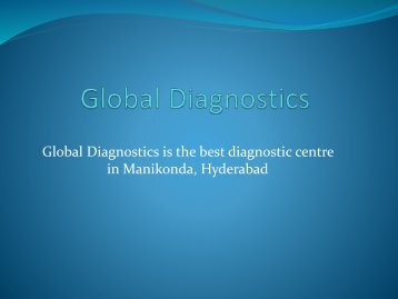 Global Diagnostics