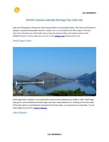 world famous lakeside haritage city 