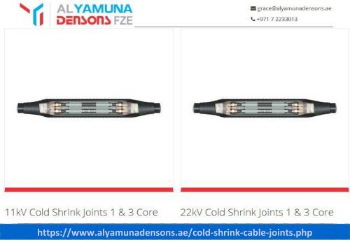 Cold Shrink Cable Joints Kits-Al Yamuna Densons FZE