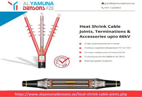 Heat Shrink Cable Jointing Kits-Al Yamuna Densons FZE
