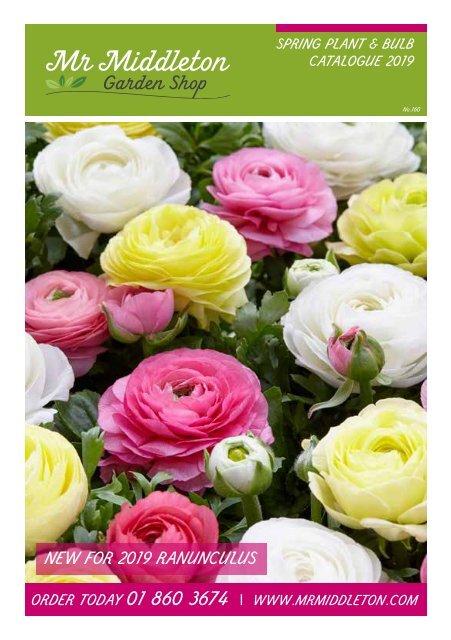 Mr Middleton Garden Shop Spring Plant &amp; Bulb Catalog 2019