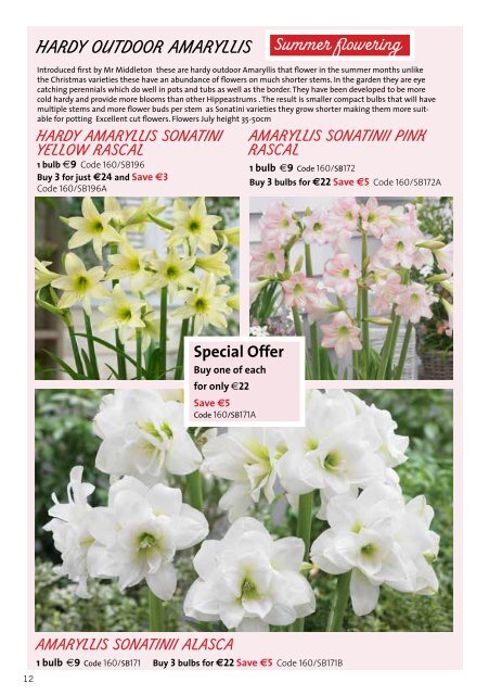 Mr Middleton Garden Shop Spring Plant &amp; Bulb Catalog 2019