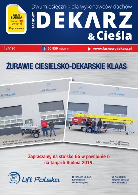 Fachowy Dekarz & Cieśla 2019/1