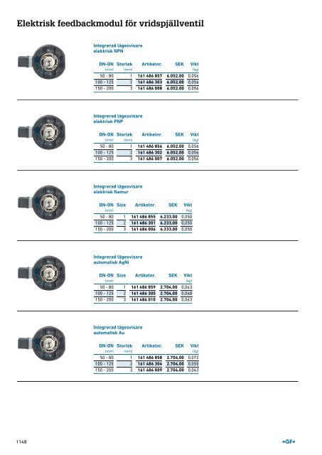 (SE) Produktkatalog Tillbehor Sweden 2019