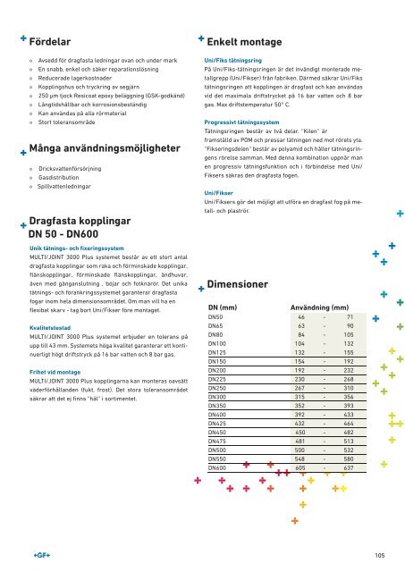 (SE) Produktkatalog MULTI/JOINT 3000 Plus Sweden 2019