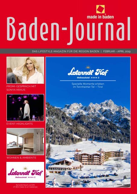 Baden-Journal Februar - April 2019