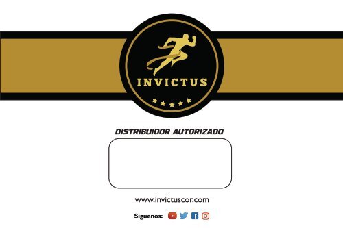 Catalogo INVICTUS  productos 2019