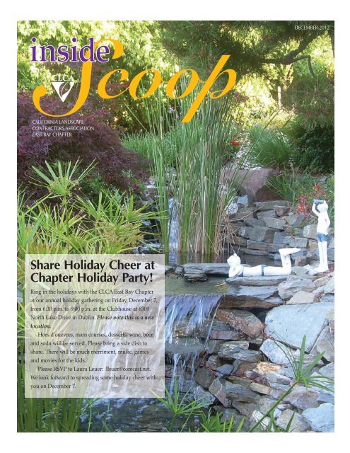 Chapter Newsletter Pdf California Landscape Contractors