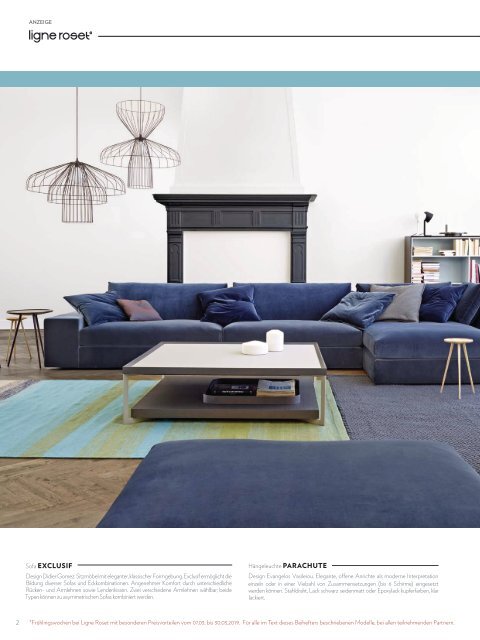 Ligne Roset Frühlingswochen 2019