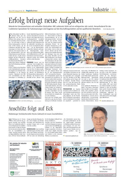 RegioBusiness 02/2019