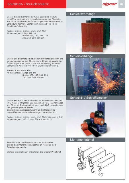 SCHALL- / SICHTSCHUTZ - Aigner GmbH