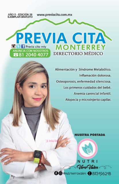 Directorio Médico Previa Cita  edición 38 web