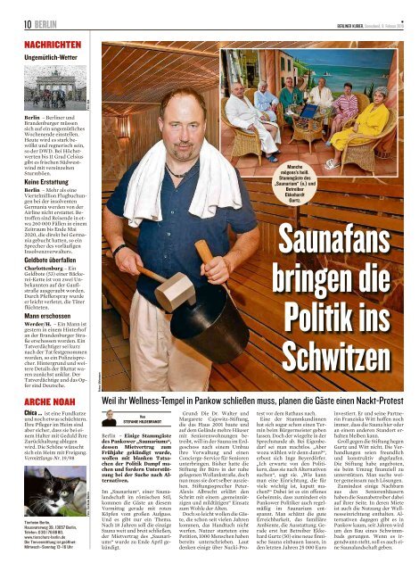 Berliner Kurier 09.02.2019