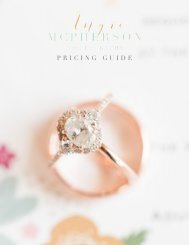 Angie McPherson Photography Pricing Guide Magazine