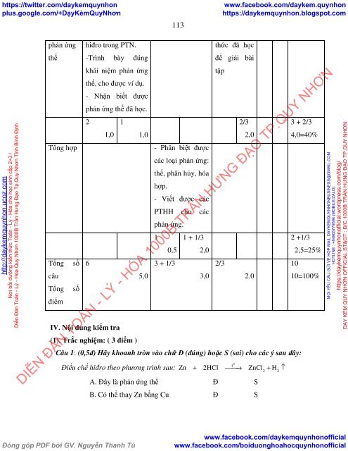 Rèn luyện kĩ năng cơ bản để giải bài tập Hóa học 8 cho học sinh ở trường THCS