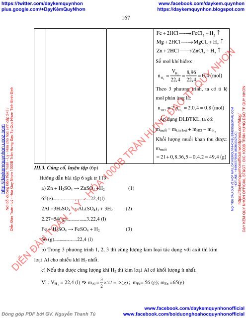 Rèn luyện kĩ năng cơ bản để giải bài tập Hóa học 8 cho học sinh ở trường THCS