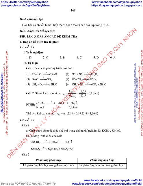 Rèn luyện kĩ năng cơ bản để giải bài tập Hóa học 8 cho học sinh ở trường THCS