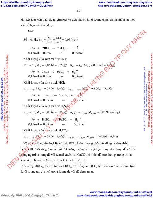 Rèn luyện kĩ năng cơ bản để giải bài tập Hóa học 8 cho học sinh ở trường THCS