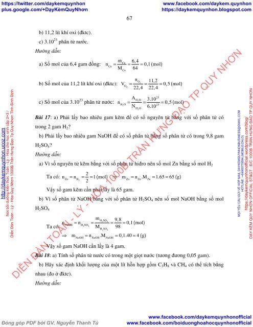 Rèn luyện kĩ năng cơ bản để giải bài tập Hóa học 8 cho học sinh ở trường THCS