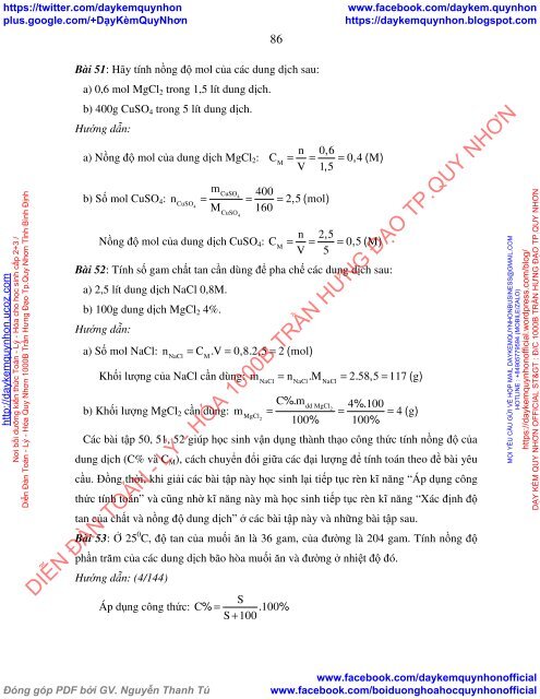 Rèn luyện kĩ năng cơ bản để giải bài tập Hóa học 8 cho học sinh ở trường THCS