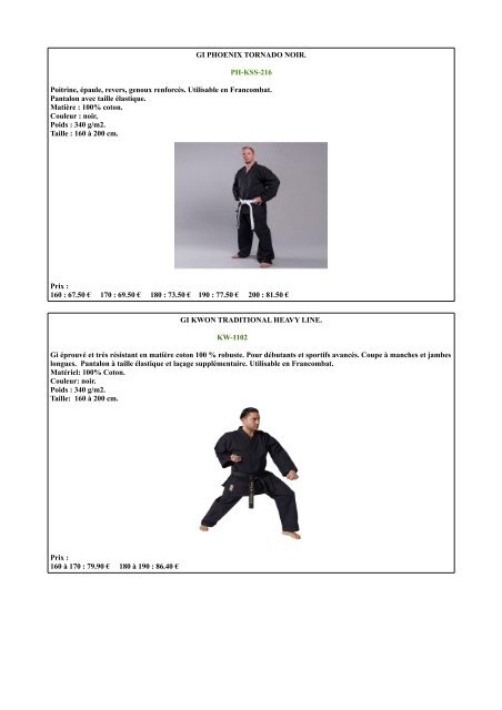 catalogue sabretooth karaté+yoseikan budo+ arts martiaux affinitaires saison 2018-2019