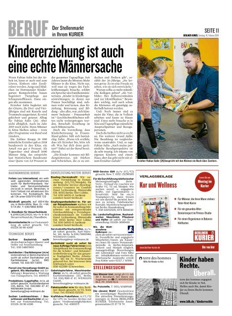 Berliner Kurier 10.02.2019